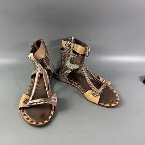 Ivy Kirzhner Intrepid Gladiator Sandal, Size 6.5 M
